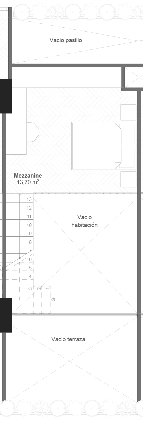 Plano apartamento 502 - Planta 2