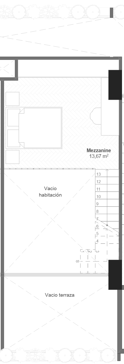 Plano apartamento 503 - Planta 2